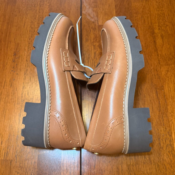 Vionic Tan Leather Loafers - Picture 11 of 12
